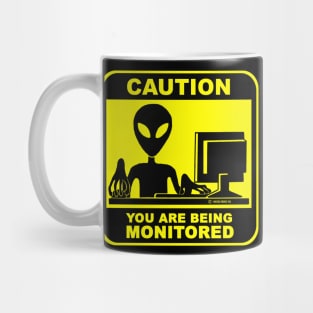 Caution! You are Being Monitored Mug